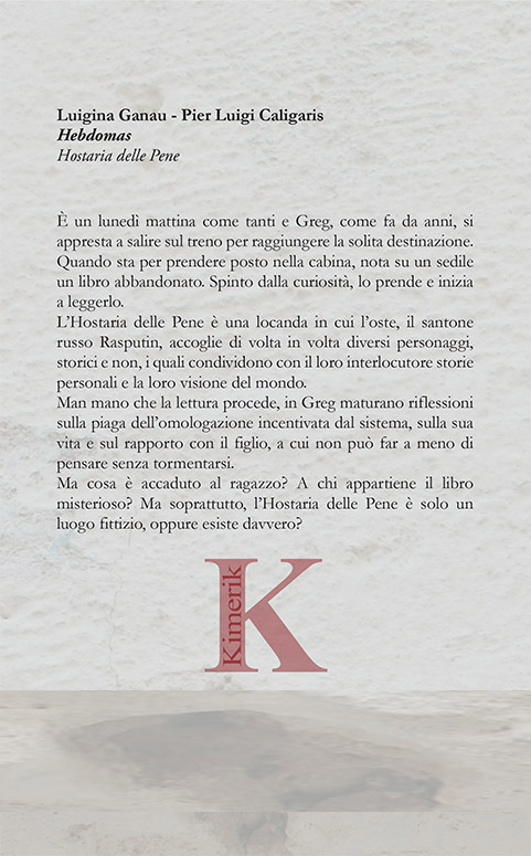 Quarta di copertina di Hebdomas